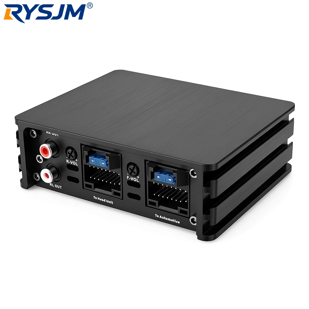 

4 Channel Car Stereo DSP Amplifier 320W Max Power Speaker Subwoofer Amp For Android Radio Modification Lossless Plug and Play
