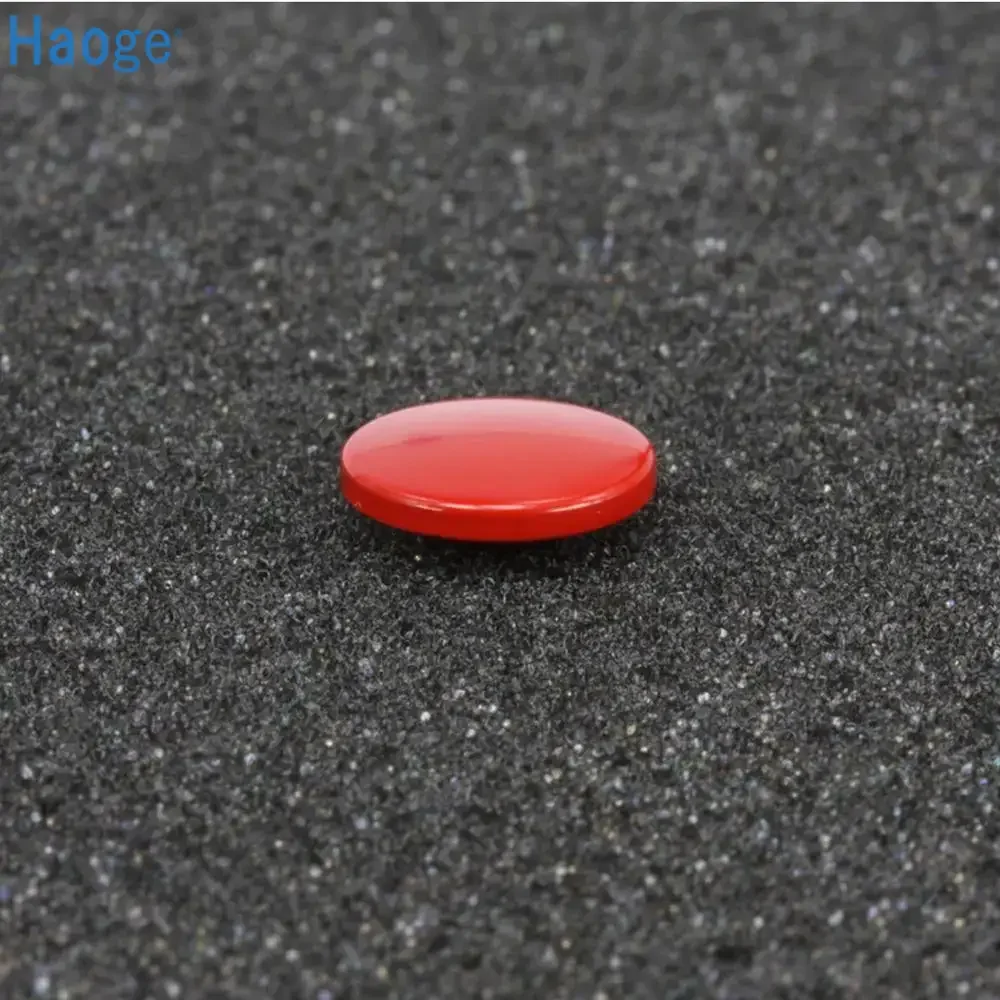 Haoge كاميرا مصراع الإفراج زر ل ايكا M9 / M10 / M-10P / M9-P / M نوع 240/m262 محدب سطح الأحمر #1