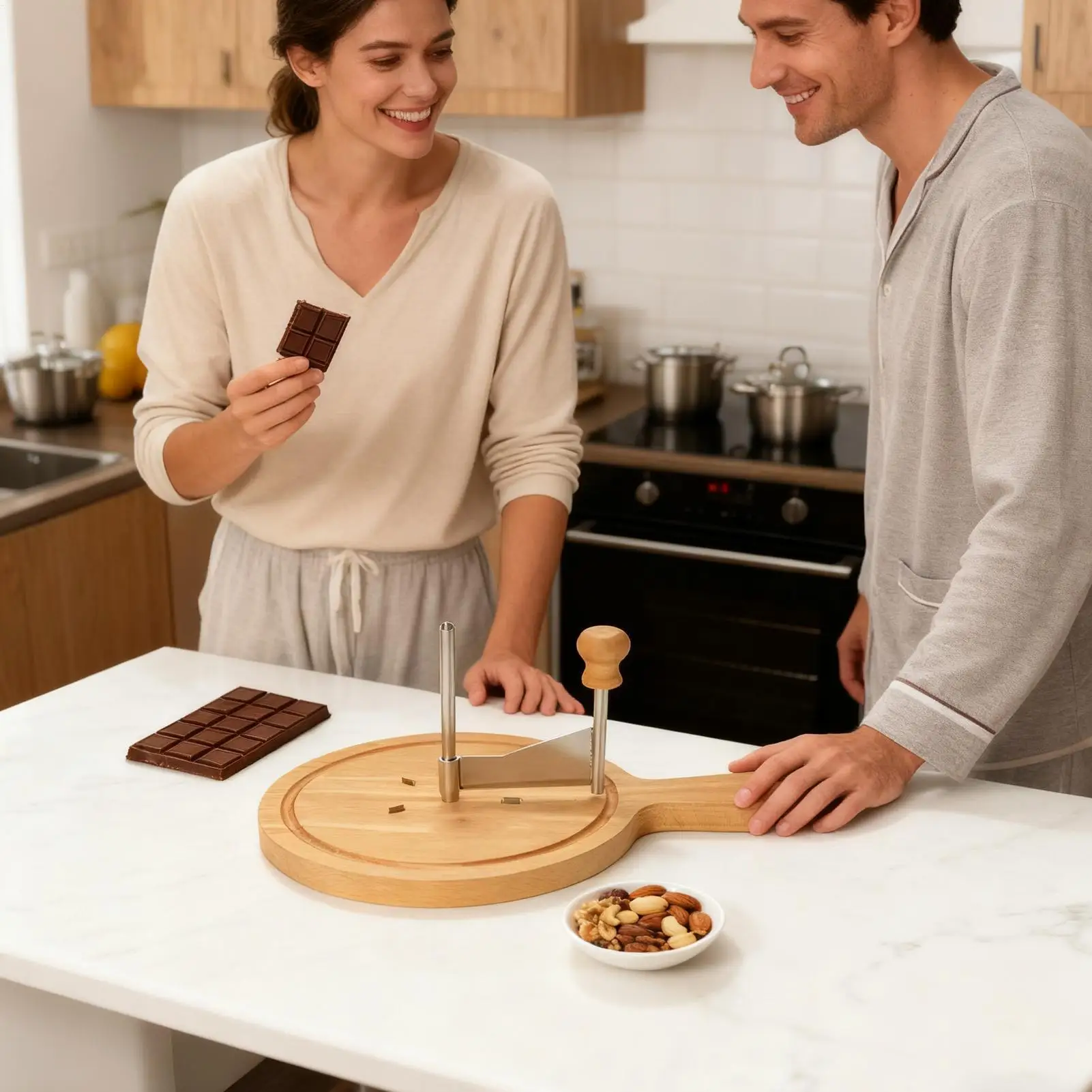 

Cheese Flower Shaver Slicer With Core Remover Cheese Flower Cutter With Wood Base For Chocolate Dessert Pastry Baking Home