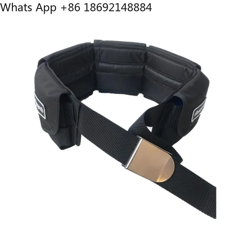 Diving/pocket weight bag, weight bag quick shackle buckle, belt, lead free