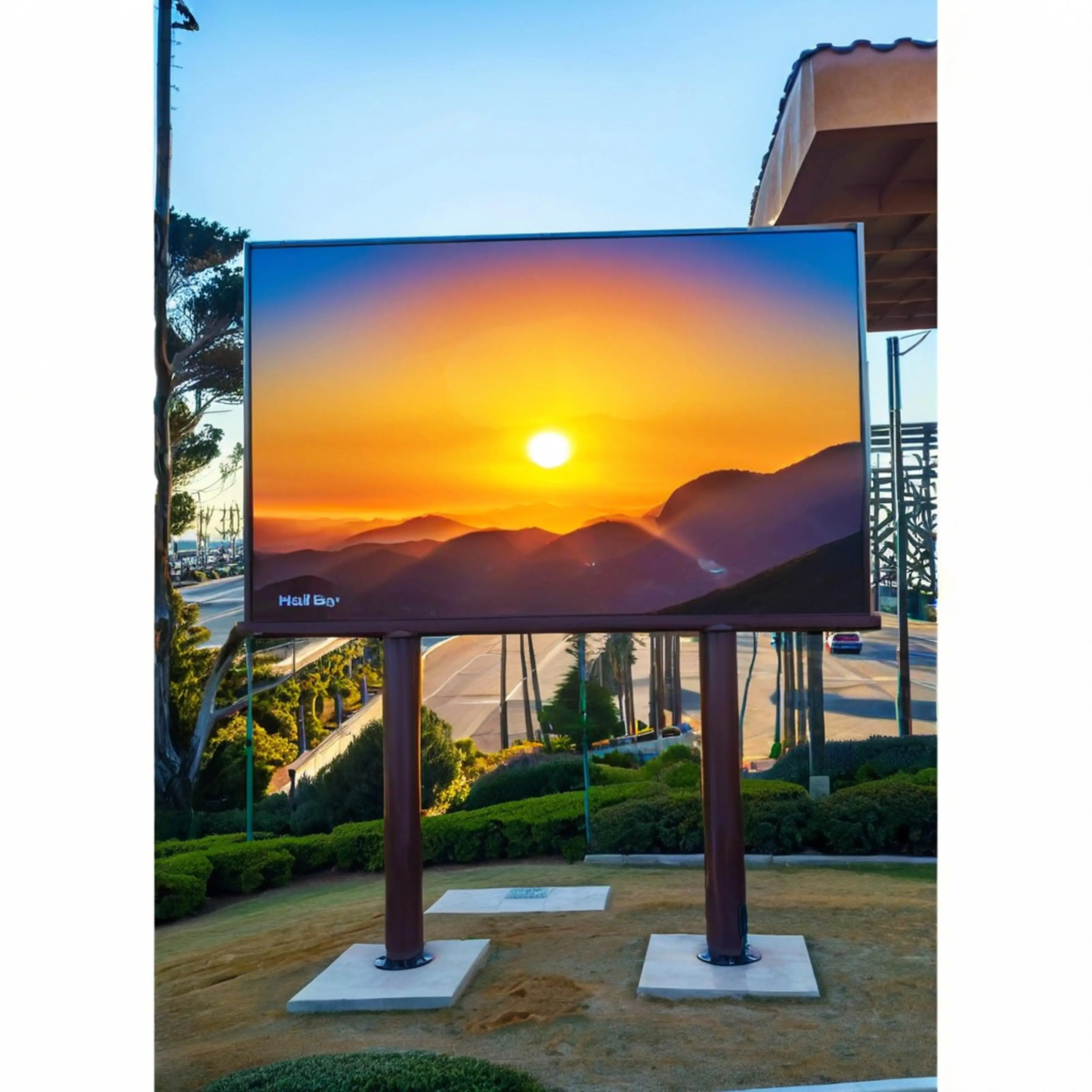 Waterproof Custom LED Displays China Video Dot Matrix P5 Outdoor Advertising Board Video Wall DisplayChip On BoardTransparent Di