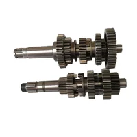 Eje de caja de cambios del escariado principal de la motocicleta para Regal Raptor DD350 DD350-6C DD350-6D DD350G 350cc juegos de dientes DD 350