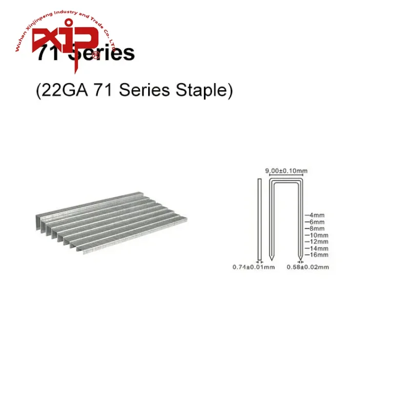 

Staple Pin Galvanized Steel Code Staple U-shaped 71 Series Nails Woodworking Furniture Home Upholstery Tacks Clavo Customized