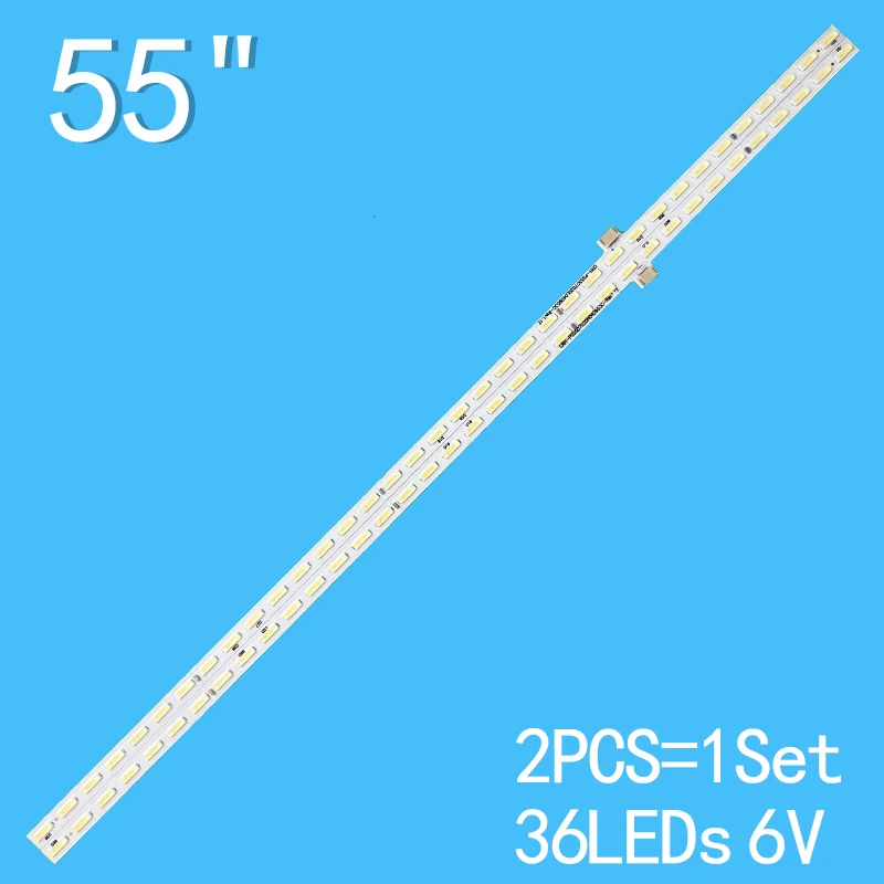 342mm LED backlight strip For 36 lights CRH-PS55D7020R040953C-REV1.1E