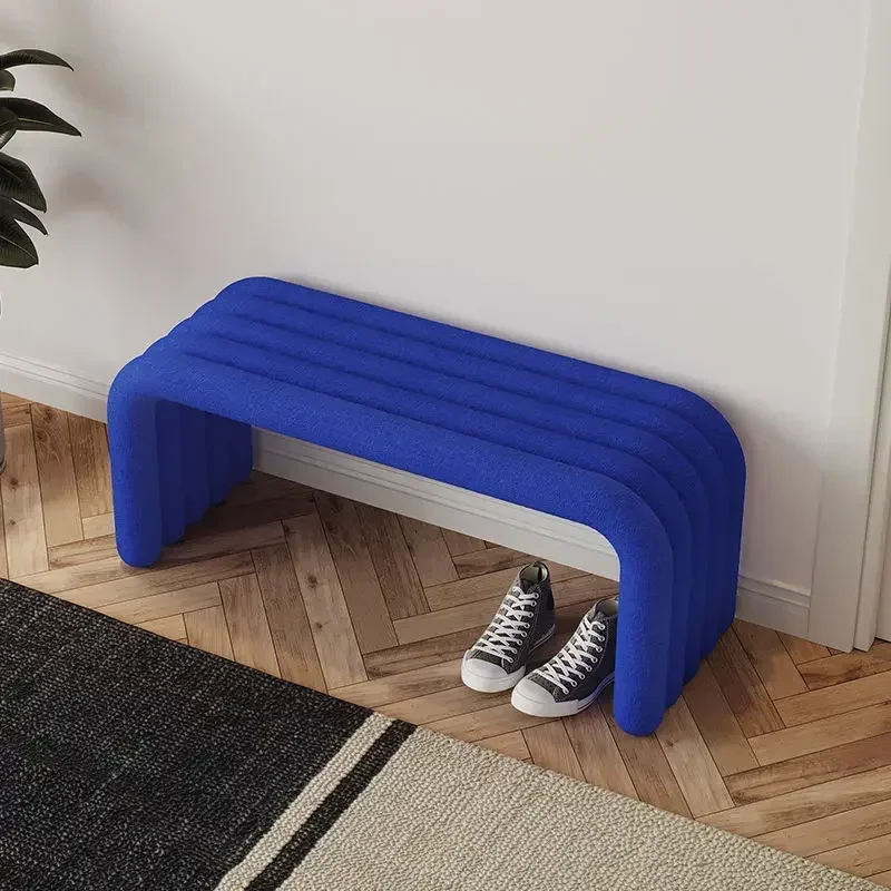 Nordic Home Door Shoe Bench Home Simple Modern Door Shoe Stool Clothing Store Shoe Stool  Vanity Chair  Nordic Furniture