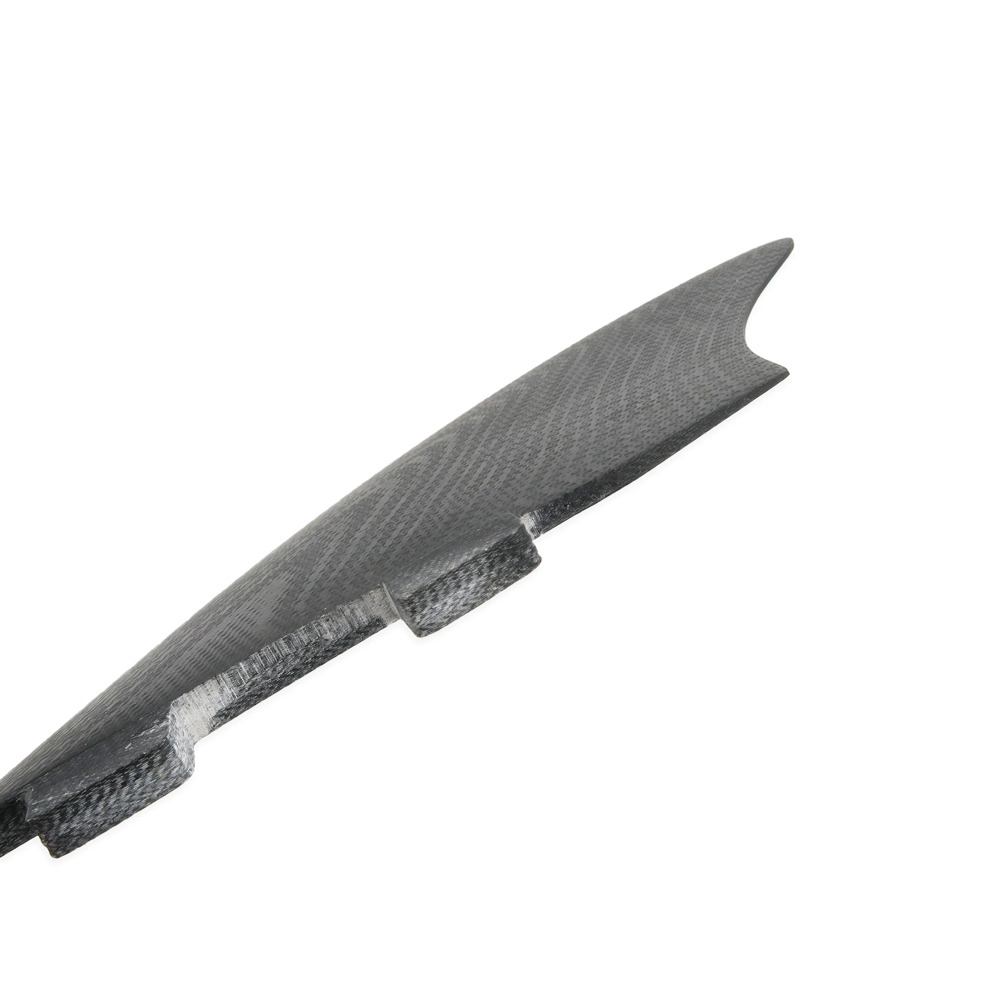 Twin Keel Fins (2 Flossen) Single/Dual II Tab Surfing Fins aus massivem Fiberglas für geringes Gewicht, Haltbarkeit und Top-Performance – Detail 2