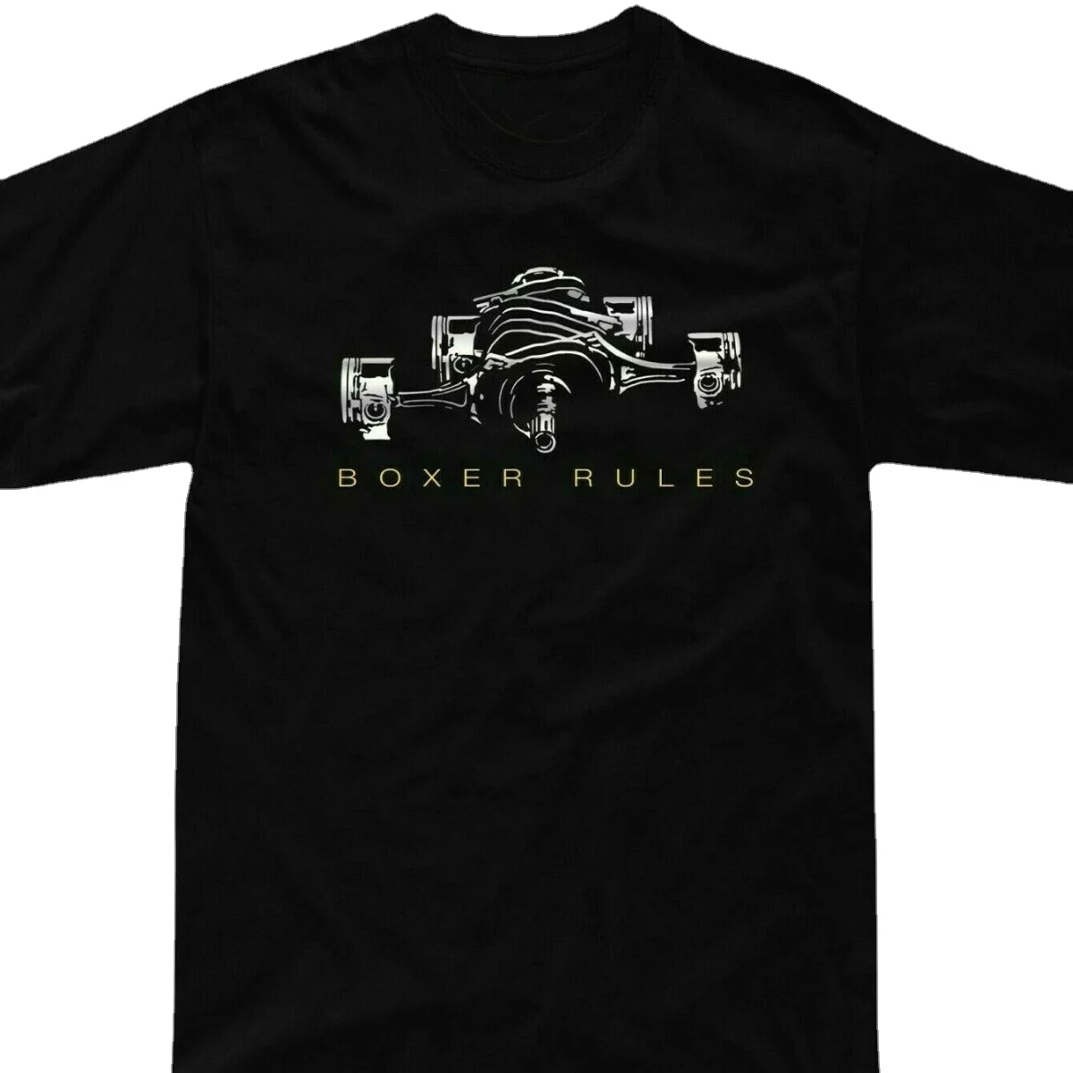 Boxer Engine 911 997 GS 1200 JDM Sti 22b Wrx Flat Engine T-Shirt Summer Cotton Short Sleeve O-Neck Men's T Shirt New S-3XL