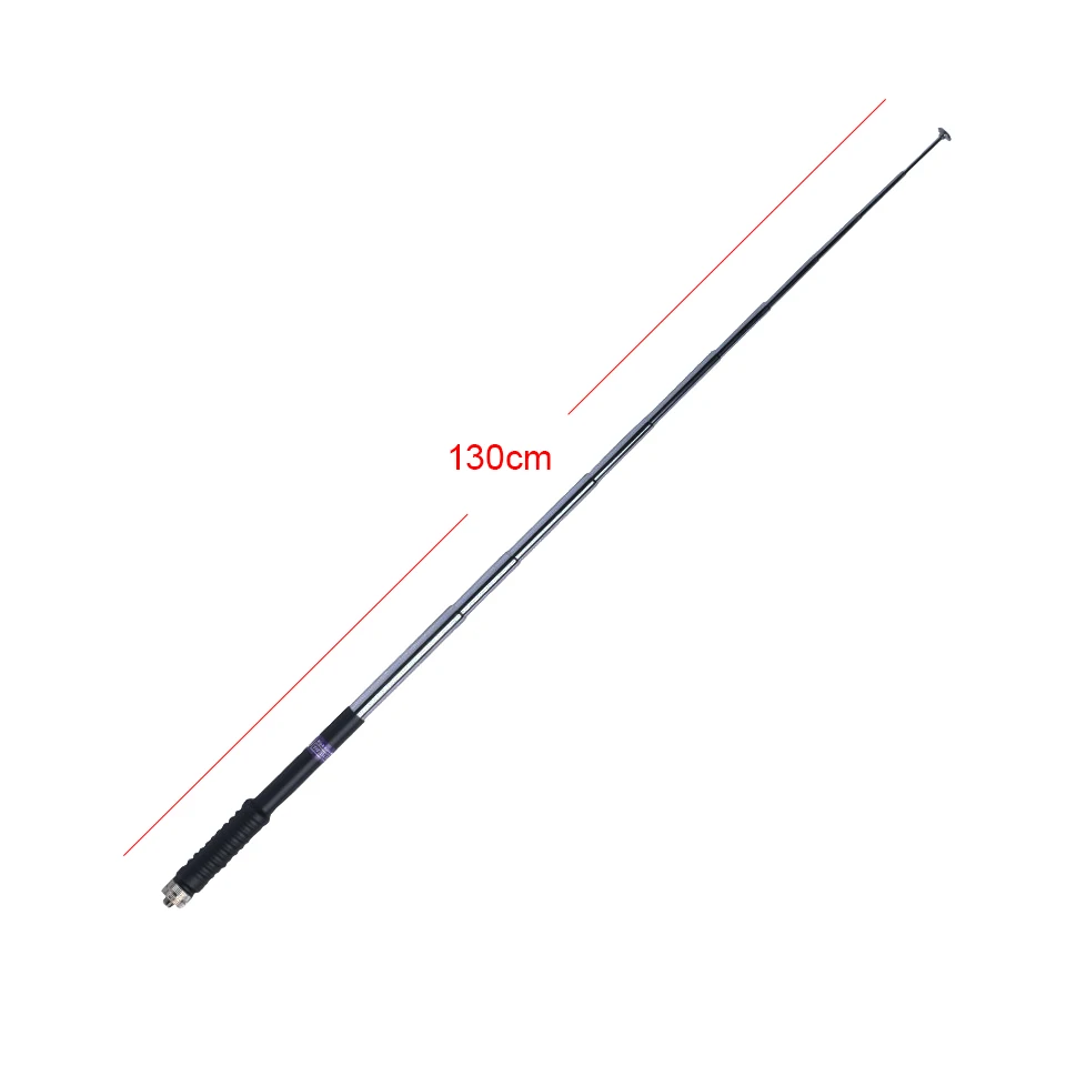 Telescopic Antenna FP10120 SMA Female UHF/VHF 136-174MHz for BAOFENG UV-5R BF-888S Kenwood Two Way Radio Walkie Talkie