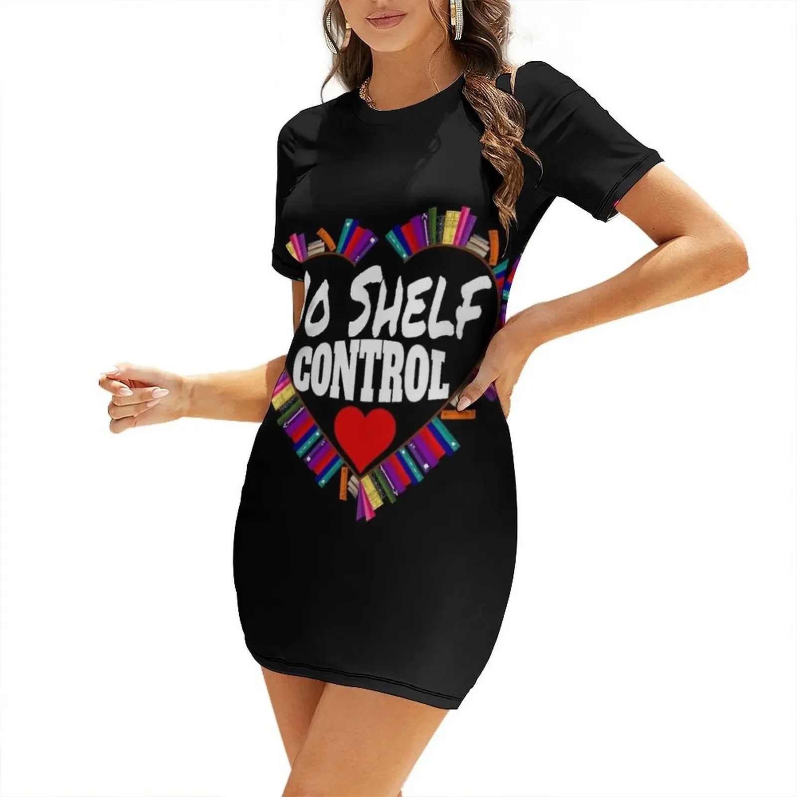 

No Shelf Control Short-Sleeved Dress Dress vintage birthday dress korean style summer dresses ladies 2025