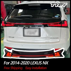 LEDテールライトプロジェクター,デイタイムランニングライト,カーアクセサリー,Lexus nx 2014-2020