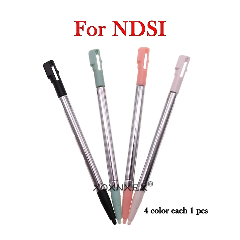 Stylet télescopique en métal pour écran tactile, stylet en plastique, NDS, NDSL, NDSi, Wprospects U, 2DS, 3DS, XL, LL, 3DSXL, 3DSLL, 2DSLL, 2DSXL, Nouveau
