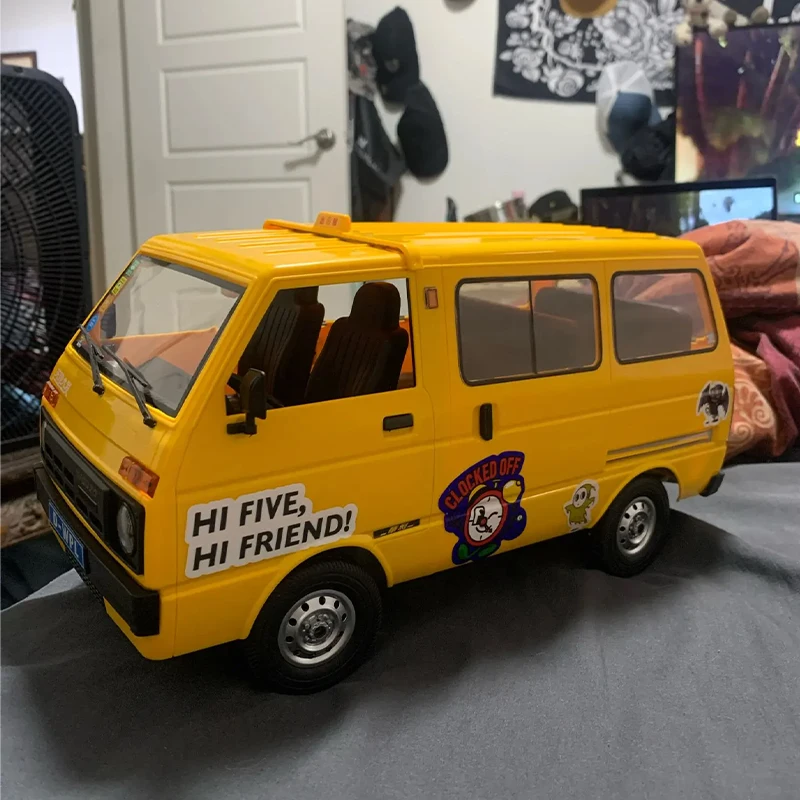WPL D42 RC Car 1/10 2.4G Simulation Drift Truck Van LED Remote
