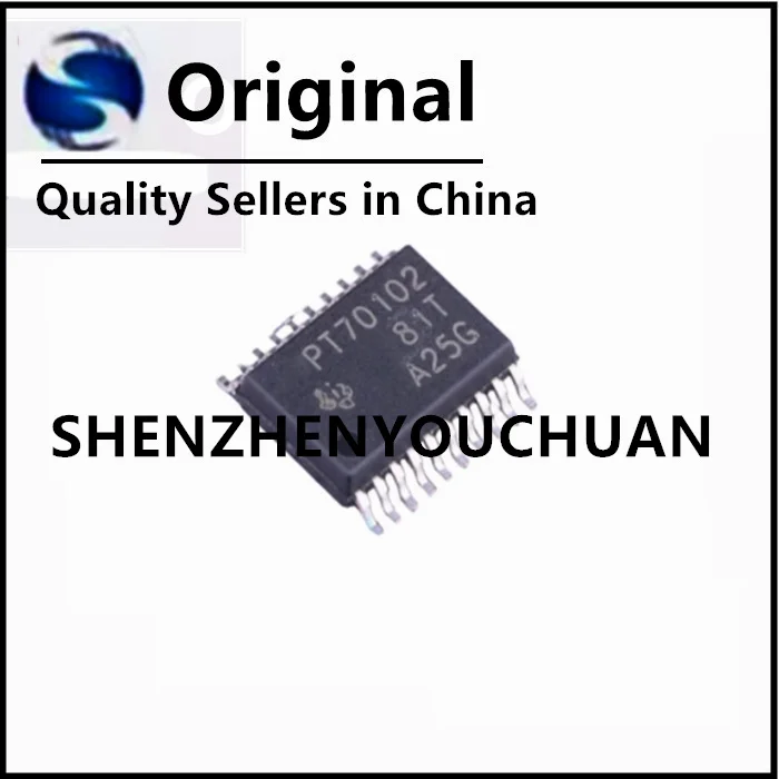 (1-100piece)PT70102 TPS70102PWPR HTSSOP20   IC Chipset New Original