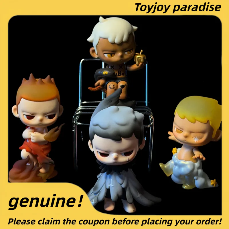 

Оригинальная серия Popmart Kubo Angel's Poem: коллекционная фигурка-сюрприз в закрытой коробке, милые настольные украшения, трендовые игрушки, подарок для коллекционеров