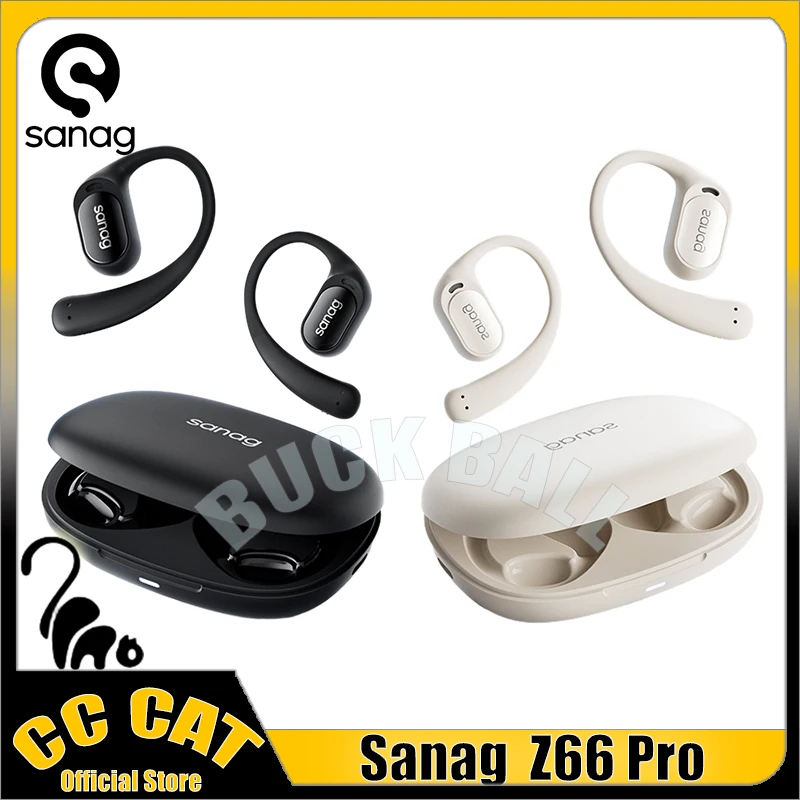 

Беспроводные наушники Sanag Z66 Pro, Bluetooth, Hi-Fi наушники-вкладыши, шумоподавление, низкая задержка
