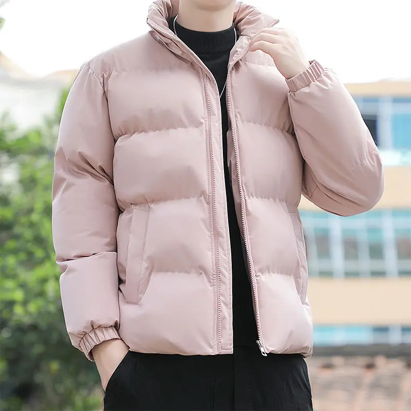 Men's Winter Thickened Cotton Padded Jacket 2025 New Arrival Casual Youth Style Versatile Outerwear Stylish and Warm