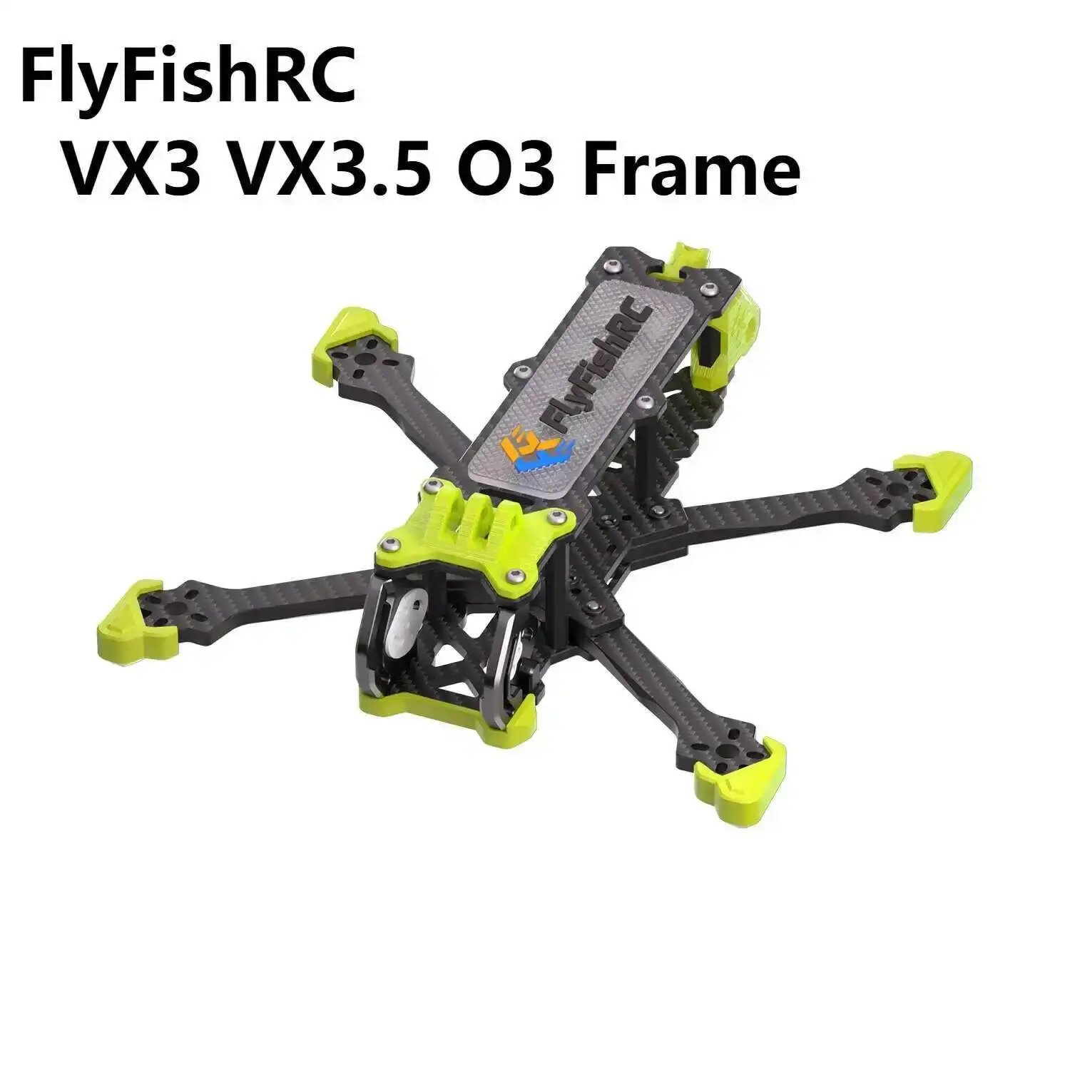 FlyFishRC Volador VX3 VX3.5 O4 Freestyle Frame Kit Compatible with DJI O3/O4 PRO Air Unit for FPV RC Racing Kit