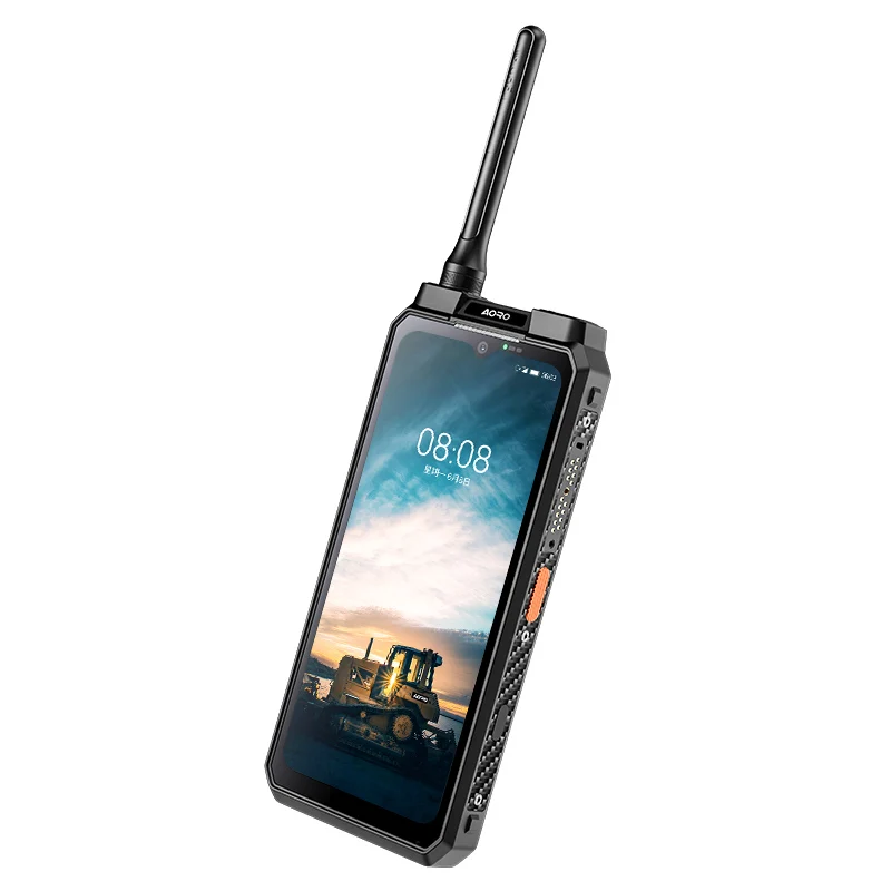 AORO M8 5G Android Rugged Phone Long Range 2D Scanner Thermal Imaging POC DMR PTT Radios IP68 Walkie Talkie With Radios PO