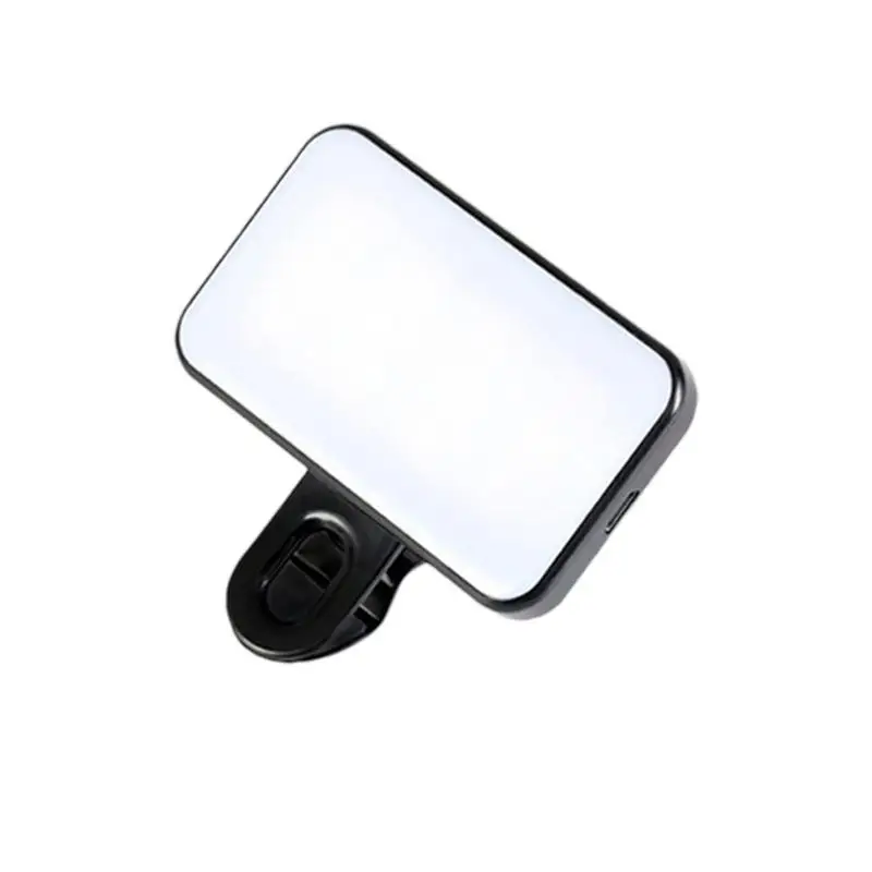 Rechargeable Fill Light | Portable Fill Light | Led Camera Lights High Power Clip Fill Video Light With Adjustable Light Mode