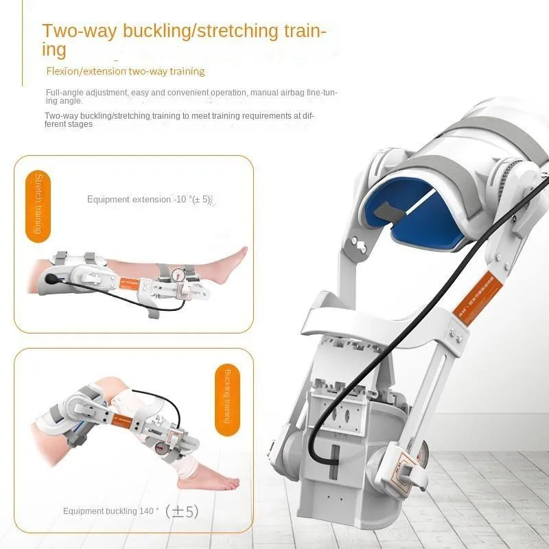 Manaul Knee Joint  Rehabilitation Training Device Lower Limb Bending Straightening Exercise For Leg Fracture Postoperative