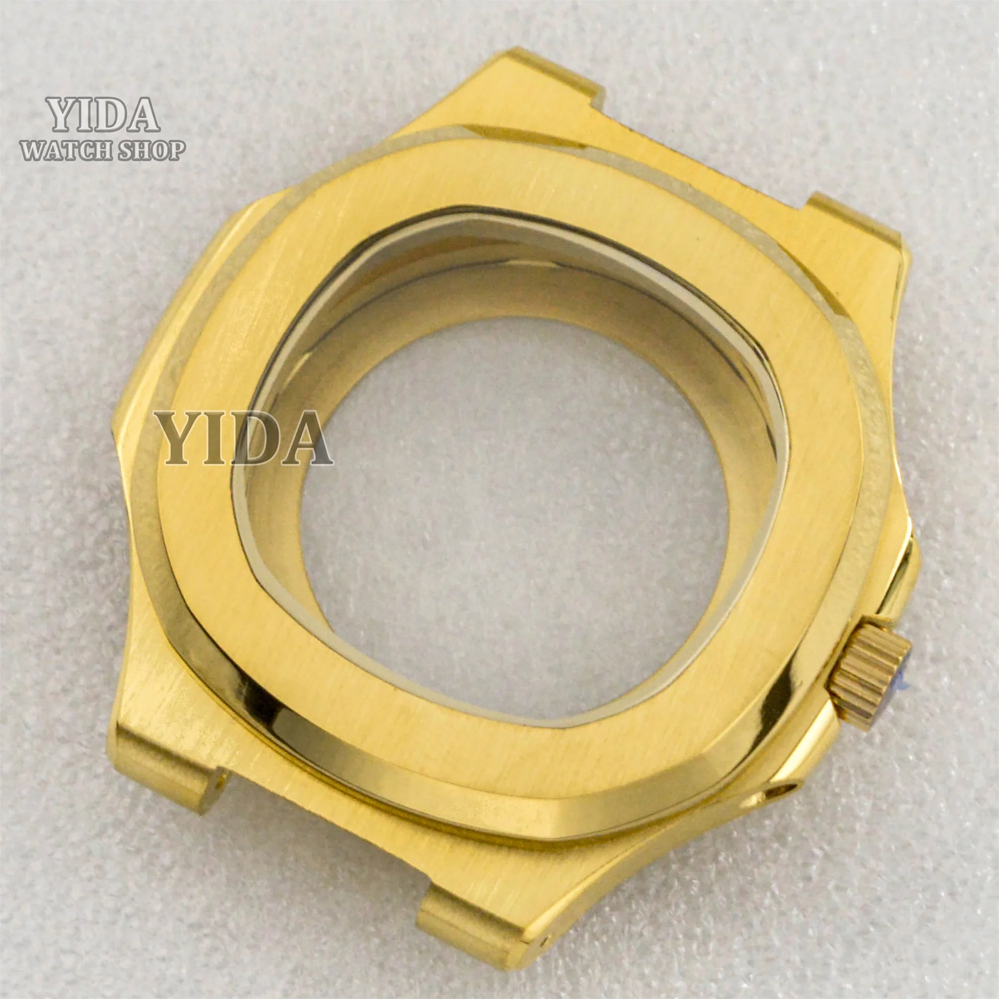 NH35 41MM Watch Case Sapphire Glass 10ATM Waterproof for Nautilus fit NH34 NH35 NH36 NH38 Movement Accessories Watch Case Parts