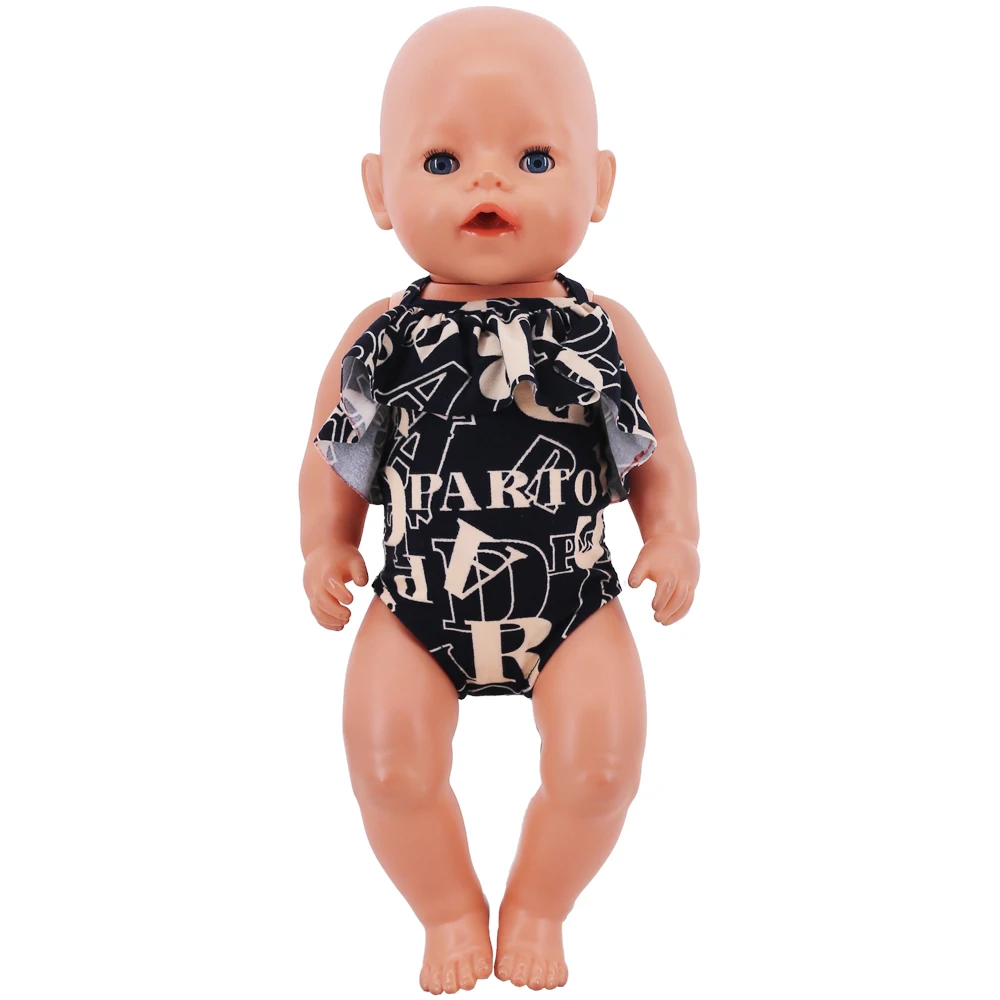 Kawaii Doll Clothes,Swimsuit,Skin-Tight Garment,Gymnastics Clothes For 18 Inch American&43 Cm Baby Generation DIY Toy Gift