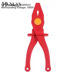 Anti-magnetic Plastic Pliers Electrician 1000V Insulated Used for Instrument Installation