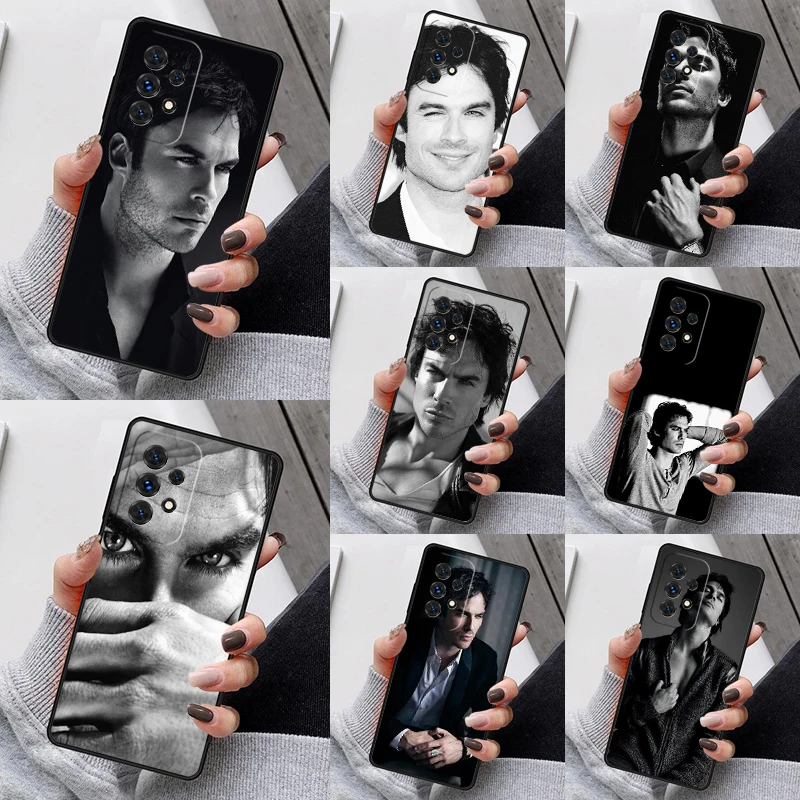 Damon The Vampire Diaries Phone Cases Funda For Samsung Galaxy A13 A53 A73 A12 A22 A32 A52 A51 A71 A80 A91 Coque