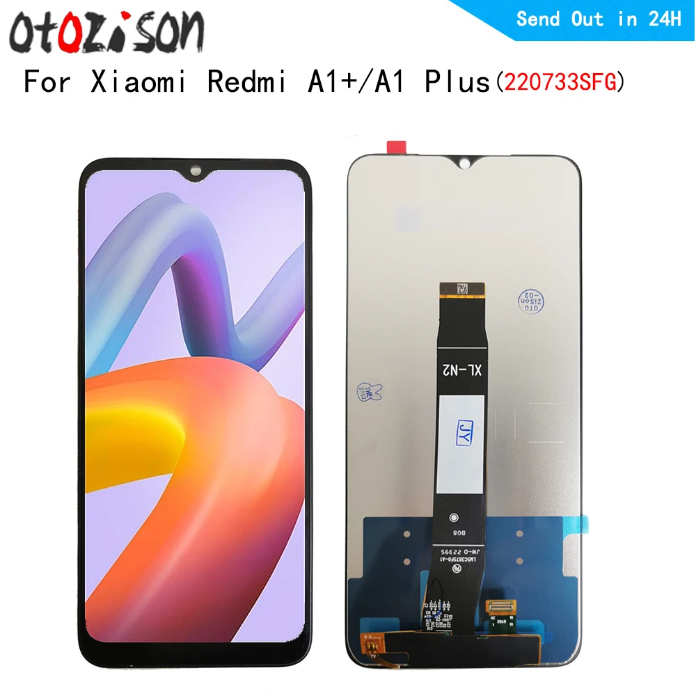 

ЖК-дисплей IPS 6,52 дюйма для Xiaomi Redmi A1 + 220733SFG, ЖК-дисплей с сенсорной панелью, дигитайзер с рамкой в сборе для Redmi A1 Plus