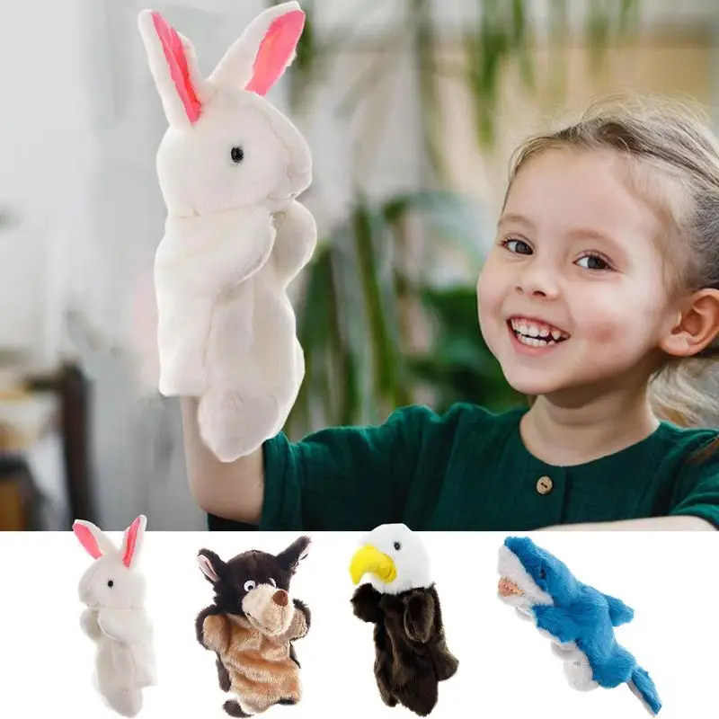 

Hand Puppets For Kids Puppets Animals Dolls Hand Stuffed Puppets Theater Plush Baby Toys Stuffed Animals Kids Baby Education Toy