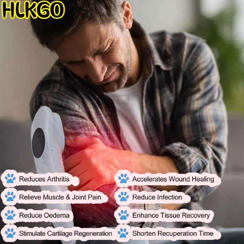 

Лазерная терапия боли при фиброалгии, высокая мощность 520 мВт с технологией MLS 14x650 нм и 3x808 нм, эффективное облегчение устройства