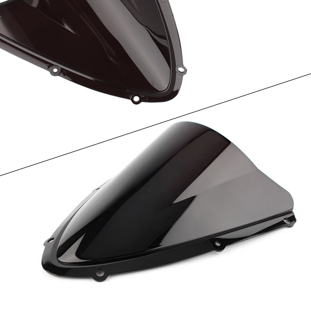 Motorcycle Double Bubble Windshield For SUZUKI GSX-R GSXR 600 750 GSXR600 GSXR750 K8 2008-2010 WindScreen Accessories Fairing