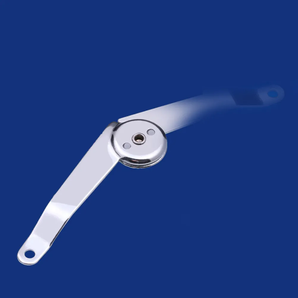 2Pcs Premium Thick Metal Mute Hinge Locating Rod Support Hinge for Luggage Boxes Cabinets Doors Smooth Non Scratching