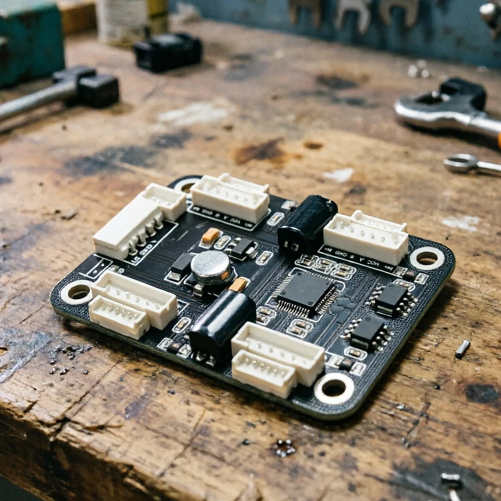 For DIY Electronics Competitions 4-Channel Encoder Driver Encoder Motor Driver Module High-performance Driver Chip