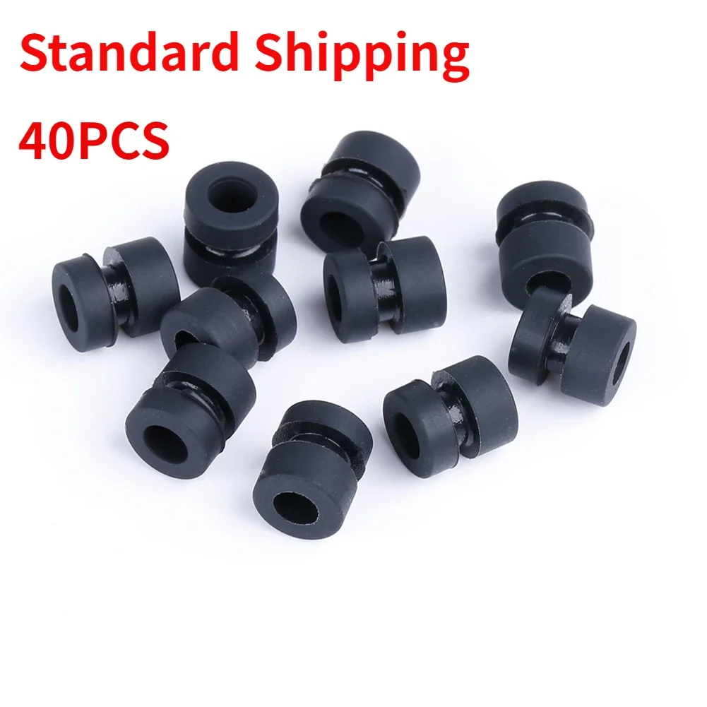 40PCS M2 / M3 Rubber Shock-Absorbing Ball Damping Column