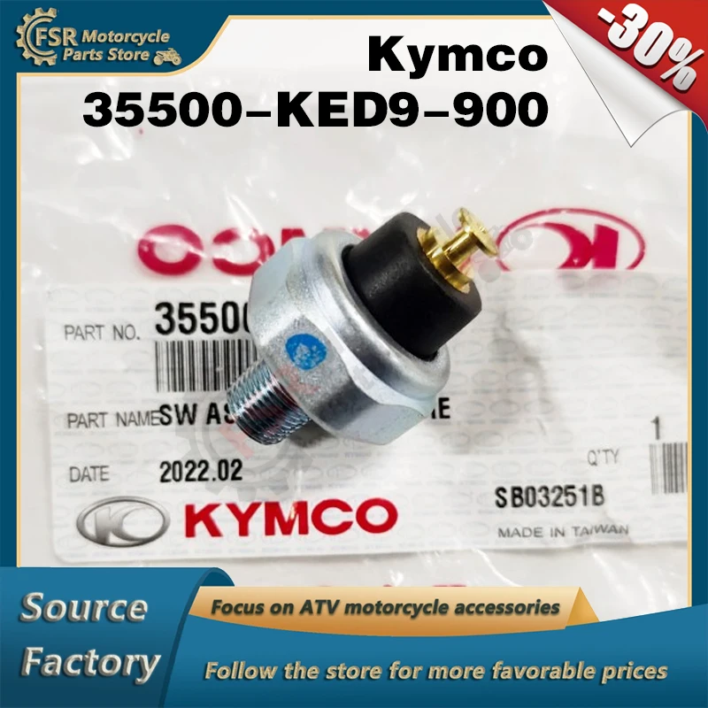 

SWITCH ASSY OIL PRESSURE,Fits Kymco AK 550 Xciting 250 250i 300i 400 400i 500 500i Downtown CV3 K-XCT People,P/N:35500-KED9-900