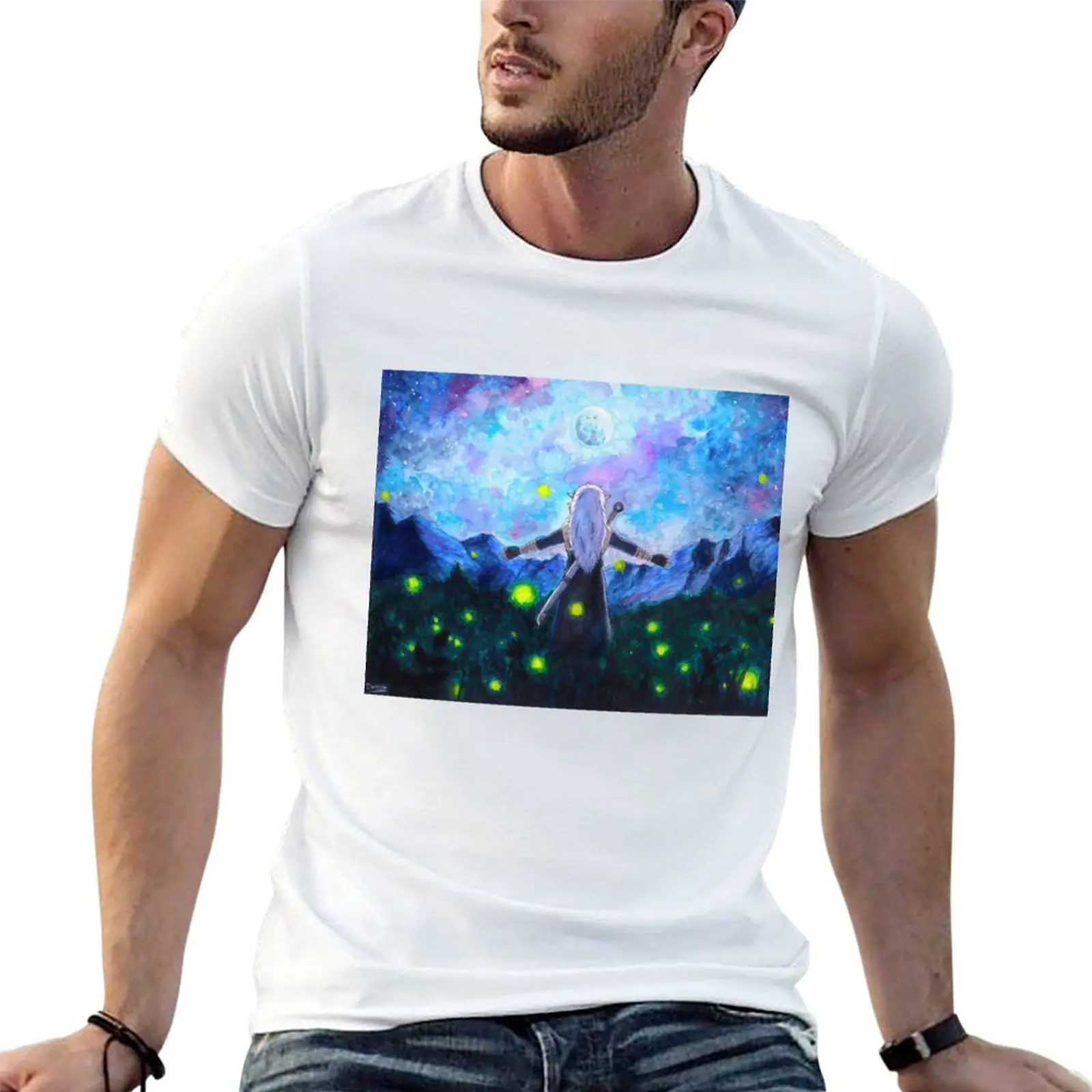 

- Nature Embrace T-Shirt Yona Your True Of tshirt Painting Watercolor - Dawn The anime