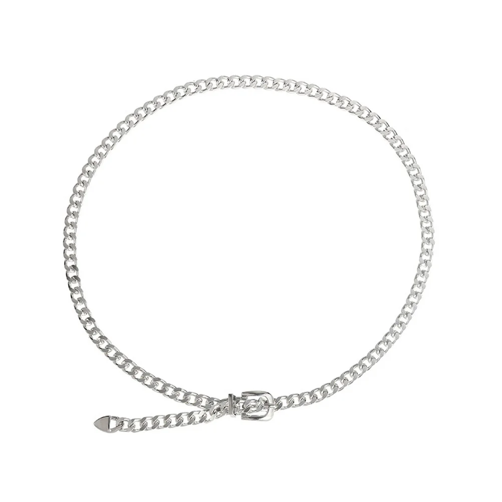 

1Pcs Premium Metal Waist Chain Stylish Punk Waist Belt for Women Fashion Belt Sparkling Decor Suitable for Party Club Festival