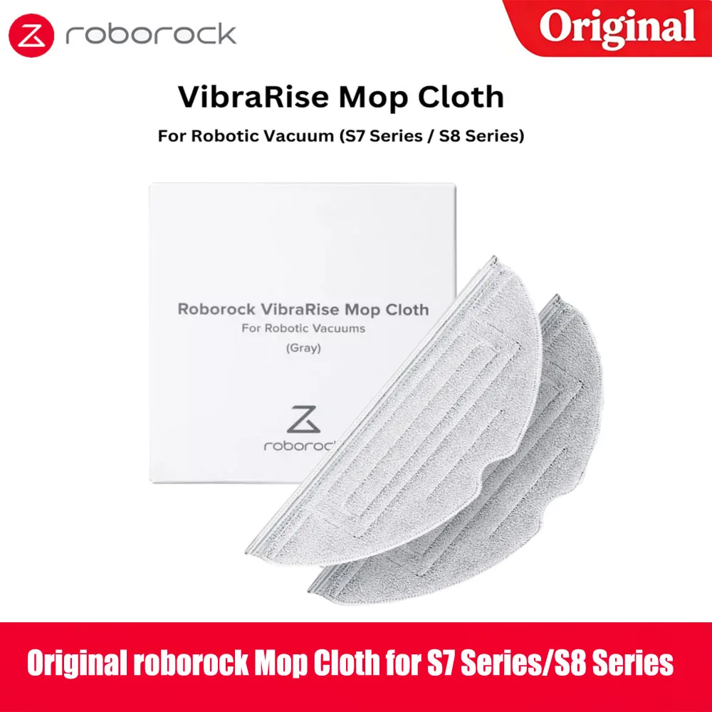 【Original】Roborock Mop Cloth Pad for Roborock S8/S8+/S7 MaxV Ultra/S7 Pro Ultra/VibraRise Mopping Pad Accessories