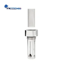 FREEZEMOD Computer Water Cooling Tank Built-in Filter, Reservoir Impurities Filtering Mesh