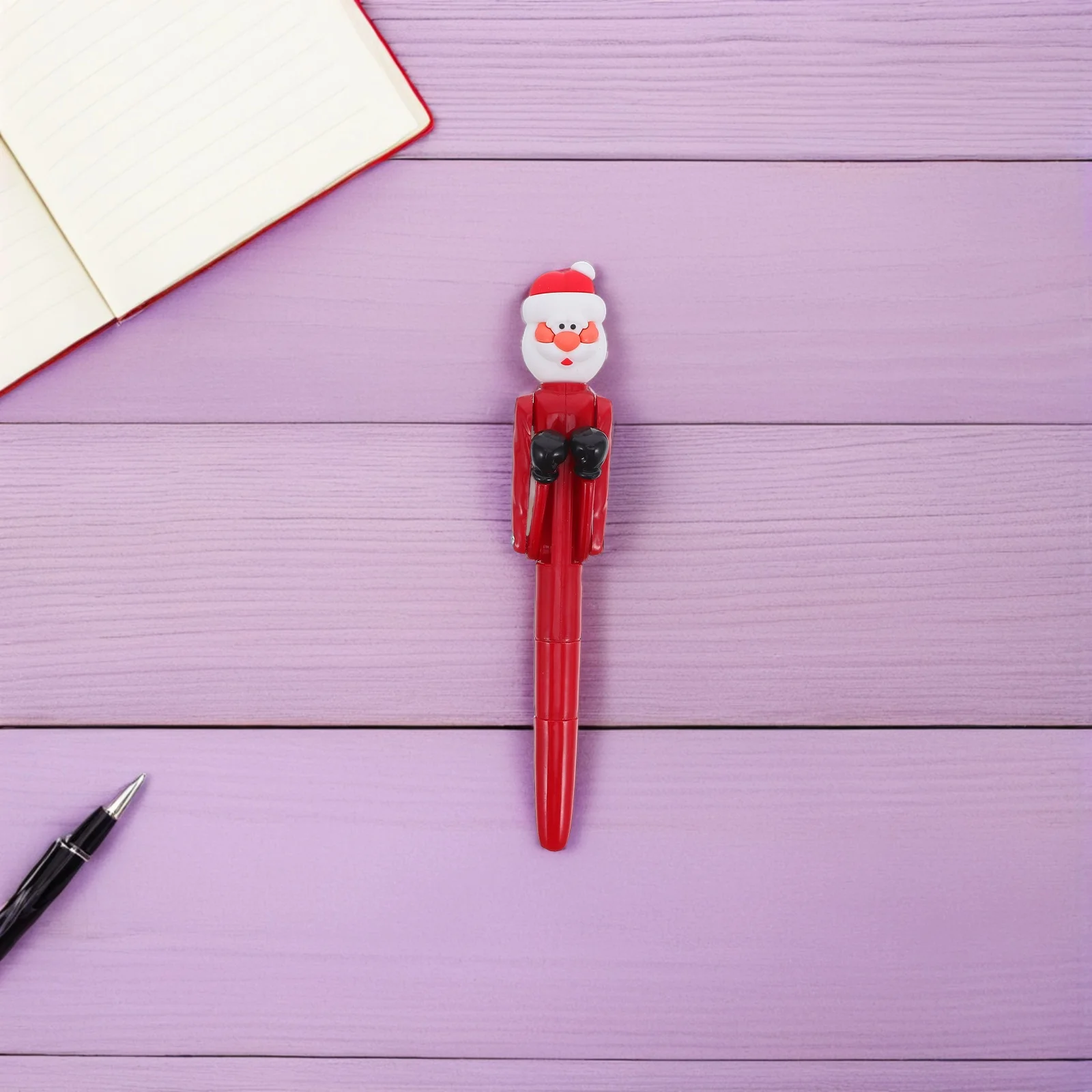 

4 шт. шариковая ручка, забавная рождественская новинка, ручка, офисные школьные принадлежности, сувениры для рождественской вечеринки, наполнители для чулок