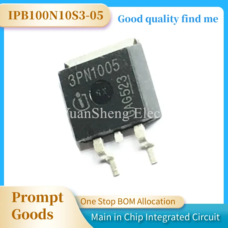 

1pcs / lot IPB100N10S3-05 3PN1005 new stock TO-263