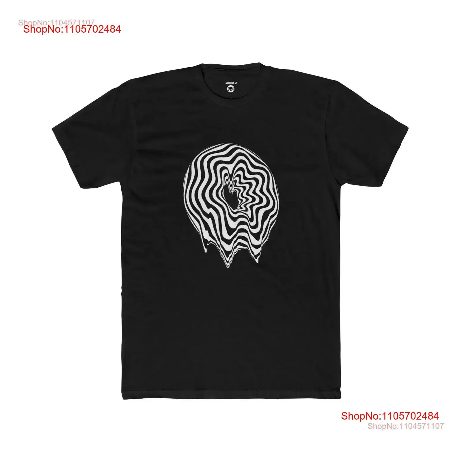Psychedelic Donut Trippy T Shirt Cotton Casual Wear for Art Lovers Music and vintage Washed Comfortable Versatile Slightly