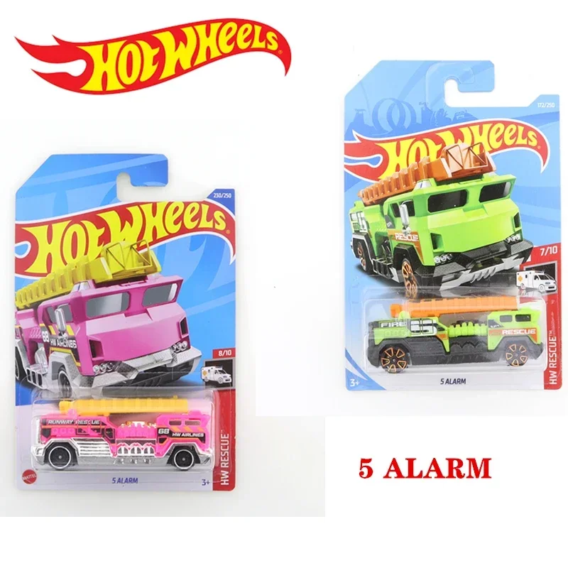 Hot Wheels 5 ALARM Mini Alloy Coupe 1/64 Metal Diecast Model Car Kids Toys Gift