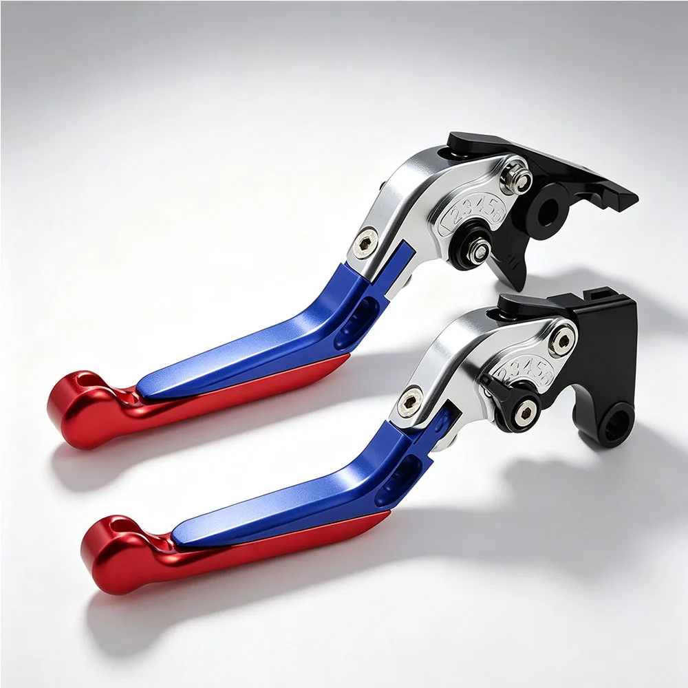 For Ducati Monster 1100 1100S 1100 EVO 2009-2013 CNC Folding Extendable Brake Clutch Levers Adjustable Handle Set Black Blue Red