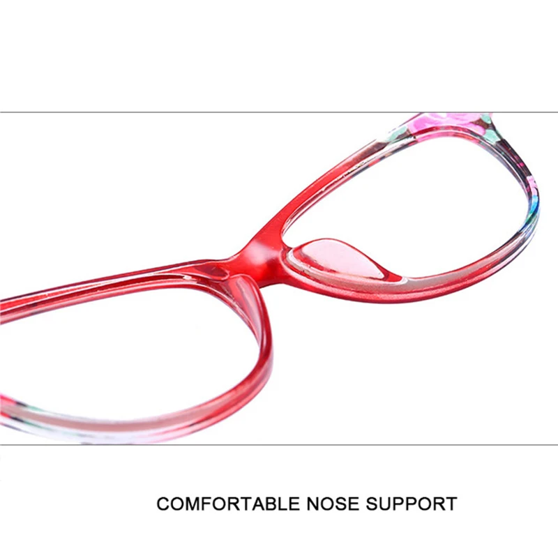 الرجعية النساء الأزهار القراءة طويل النظر نظارات للقراءة القارئ القط العين خمر النظارات Laides مع الديوبتر + 1.0 + 3.0 + 3.5 + 4