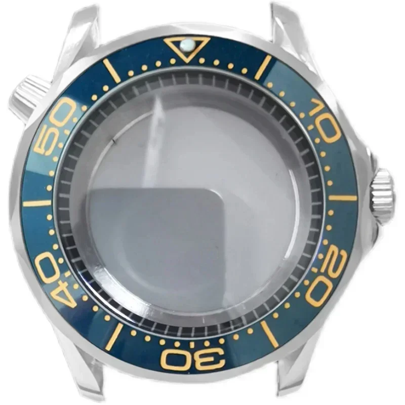 

Детали для часов, 41 мм, стальные аксессуары для замены Внутренних часов с сапфировым стеклом для Sea Master 300 NH35 NH36