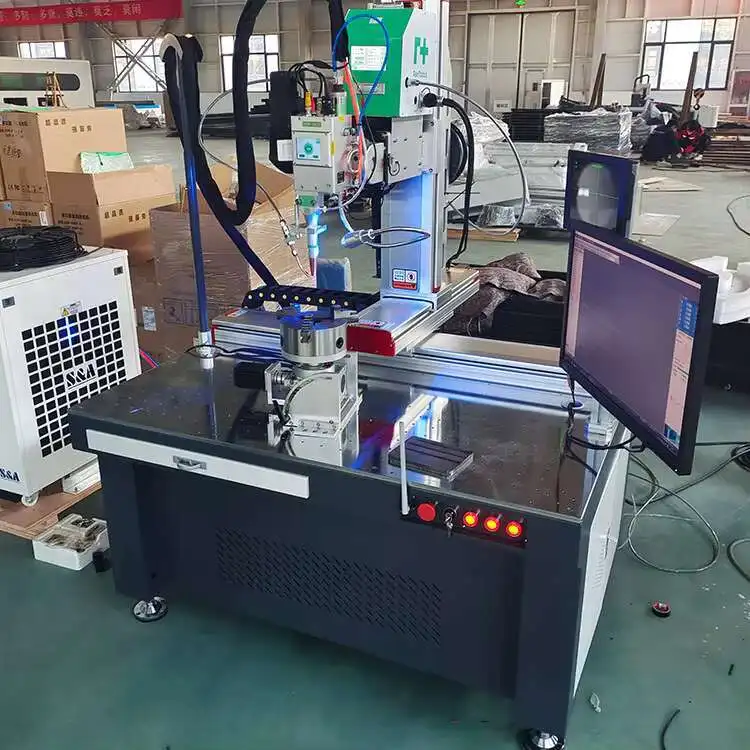 Multi-Axis Automatic Large Format Platform Laser Robotic Welding Hine