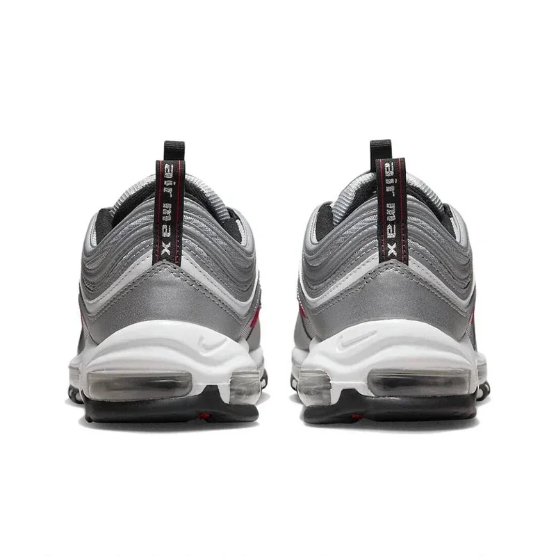 Originele Nike Air Max 97 'Silver Bullet' hardloopschoenen voor heren Aseismatic ademende sport unisex vintage sneakers 884421 -001