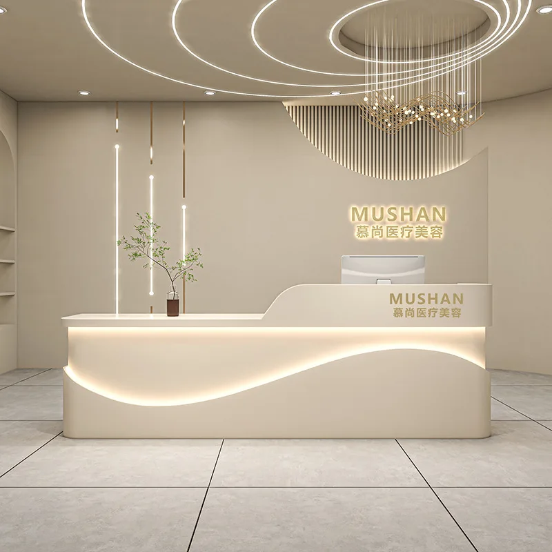 

Стойка регистрации салона красоты, касса, магазин одежды, стоматологическая краска, изогнутый бар, учебное institution, стойка регистрации компании